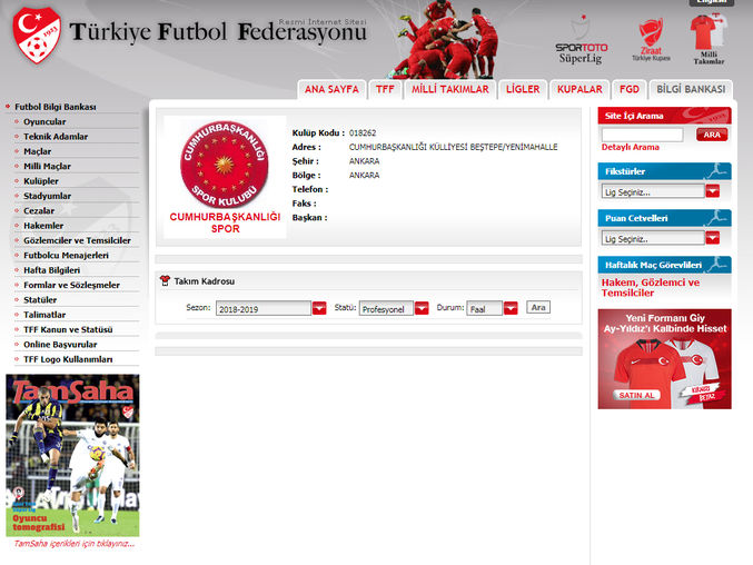 Cumhurbaşkanlığı Spor Kulübü Kuruldu! İdmanlar Külliye&#039;de Yapılacak, Hedef Süper Lig