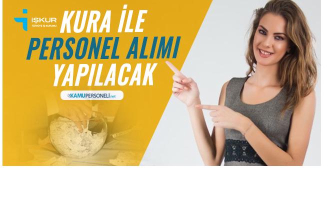 Kura ile İŞKUR üzerinden kadrolu 8 güvenlik görevlisi 10 