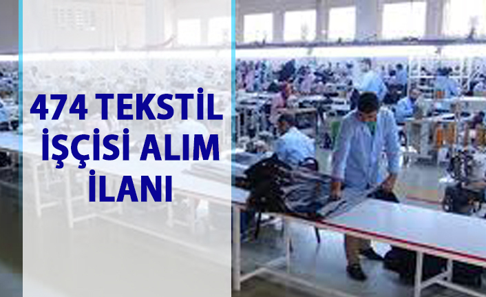 iskur dan tekstil is ilanlari 474 tekstil daimi isci alimi