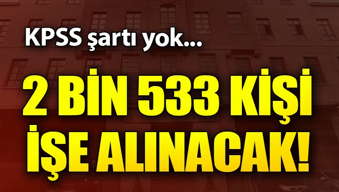 Milli Savunma Bakanligi Isci Alimi Msb Iskur Uzerinden Kpss Sartsiz 2 Bin 533 Isci Aliyor